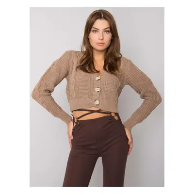 RUE PARIS sweater from dark beige sweater