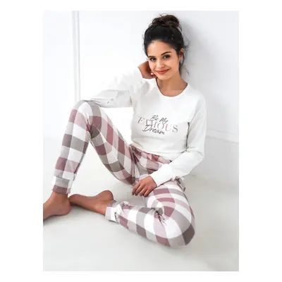 Pyjamas Sensis Joselyn Interlock length/r cream