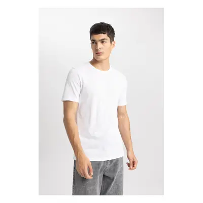 DEFACTO Slim Fit Crew Neck Short Sleeve T-Shirt