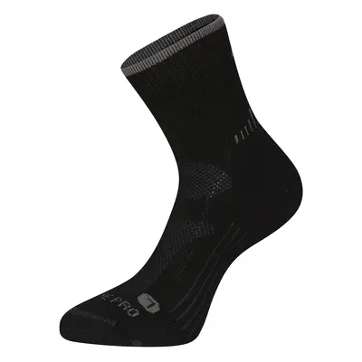 Antibacterial socks made of merino wool ALPINE PRO KEROWE black