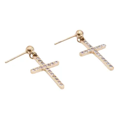 Earrings G2212-1-15 gold color