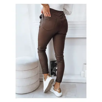 LIZZY Women's Pants Brown Dstreet