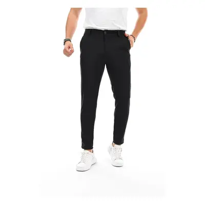 34895 Dewberry Ids Lycra Mens Trousers-BLACK