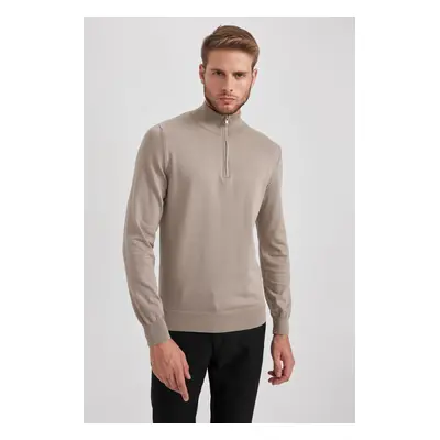 DEFACTO Slim Fit Half Turtleneck Sweater