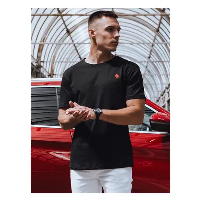 Men's Black T-Shirt Dstreet