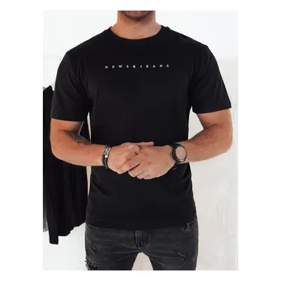 Men's T-shirt with black Dstreet print