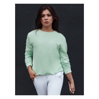 Women's blouse GLAMFLAIR light green Dstreet