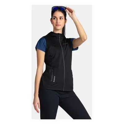 Women's softshell vest KILPI MONILEA-W Black