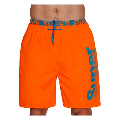 Orange men's Dstreet shorts