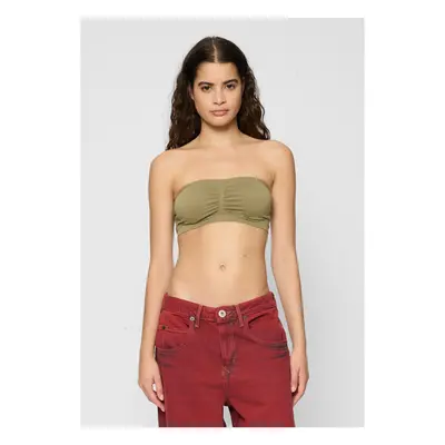 Women's bras Bandeau 2-Pack khaki+khaki