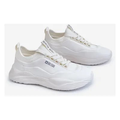 Women Sneakers Memory Foam System Big Star LL274417 White