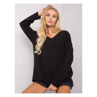 OCH BELLA Black oversized sweater