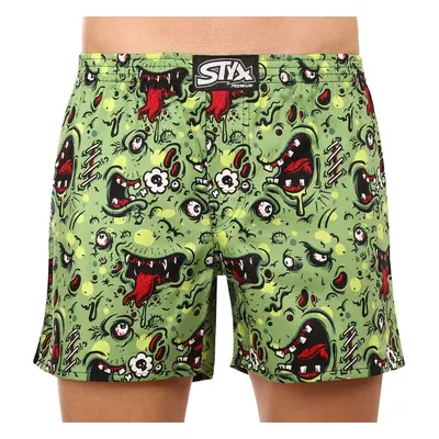 Men's shorts Styx premium art classic rubber zombie