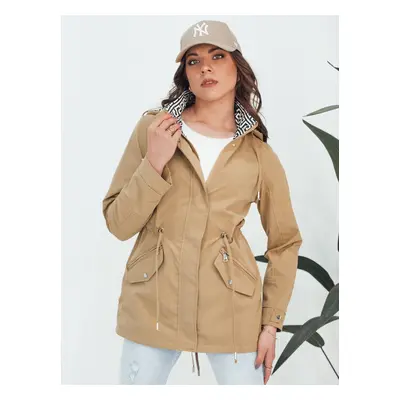 AVELIN women's jacket dark beige Dstreet