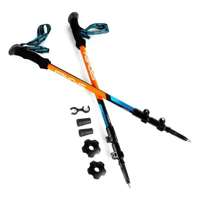 Spokey ZION Trekking buds 3-dielne, blue-orange