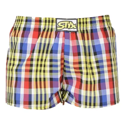 Styx classic rubber multicolored children's briefs