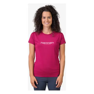 Dark pink women's T-shirt Hannah Saffi II