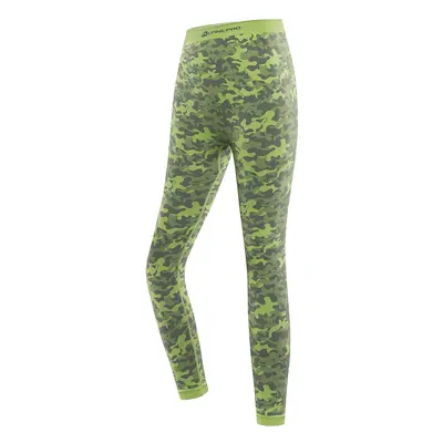 Children's functional underwear - pants ALPINE PRO LESSO lime green