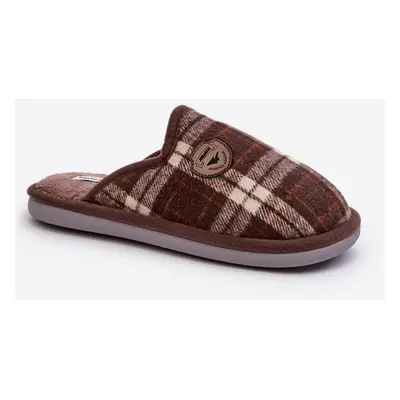 Men's Brown Slippers Kallile