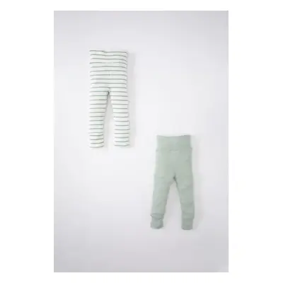 DEFACTO Baby Boy Striped Ribbed Camisole 2-Piece Trousers