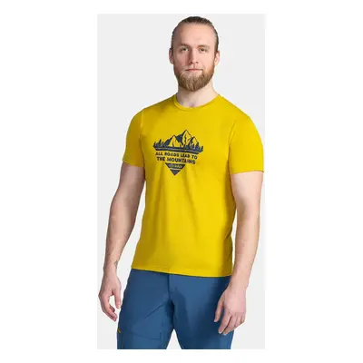 Men's functional T-shirt KILPI GAROVE-M Gold