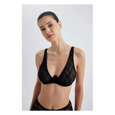 DEFACTO Fall In Love Laced Padless Bra