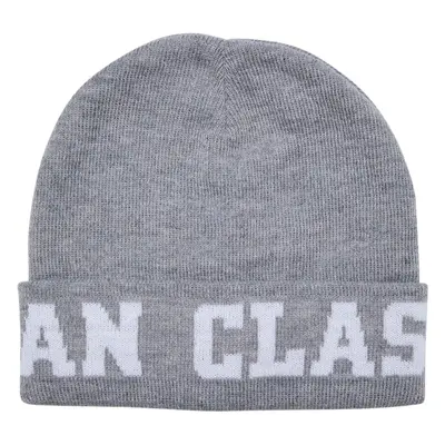 Jaquard Beanie logo grey