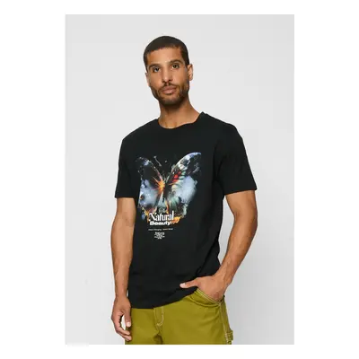 Black Natural Beauty Butterfly T-Shirt