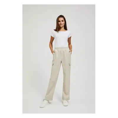 Women's beige trousers