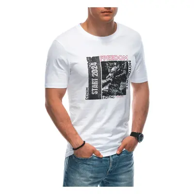 Edoti Men's printed t-shirt