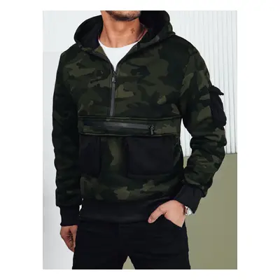 Men's camouflage hoodie green Dstreet