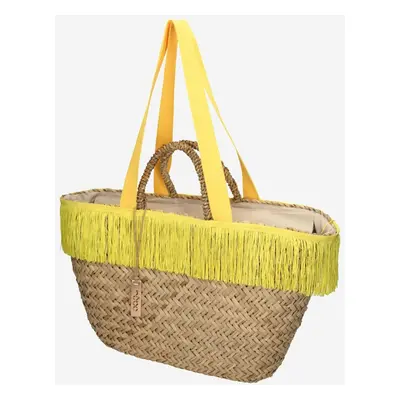 Beach bag NOBO XP0320-C008 Beige-yellow