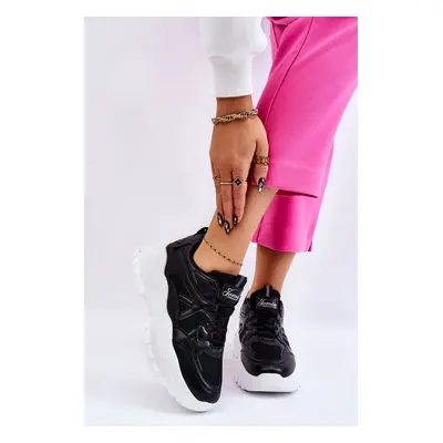 Classic platform sneakers black Larec