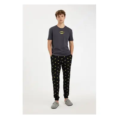 DEFACTO Batman Regular Fit Short Sleeve Pajama Set