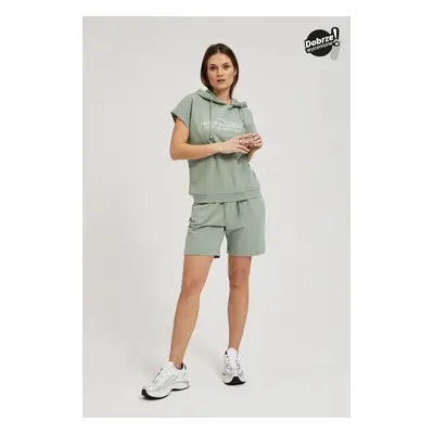 Women's shorts MOODO - olive