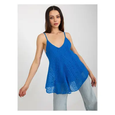 Blue women's top OCH BELLA