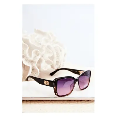 Women's UV400 Sunglasses - Black and Pink