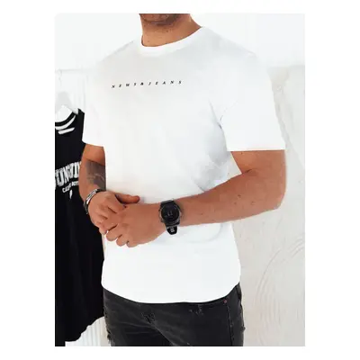 Men's T-shirt with white Dstreet print