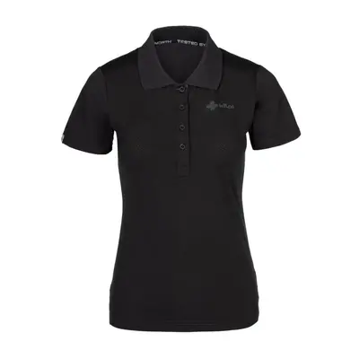 Women's polo shirt KILPI COLLAR-W black