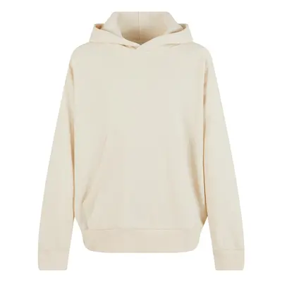 Terry cream boys' hoodie