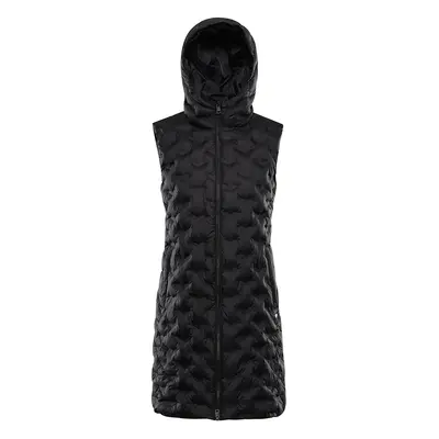 Women's vest with membrane ALPINE PRO GURFA black