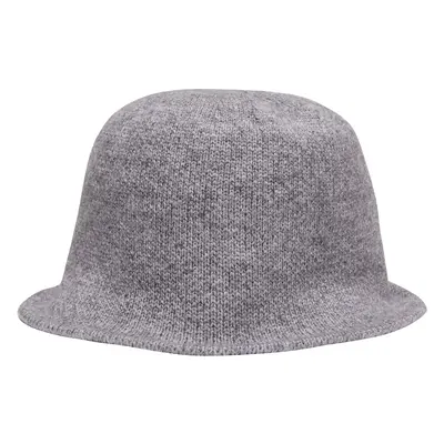 Knitted Bucket Beanie Heathergrey