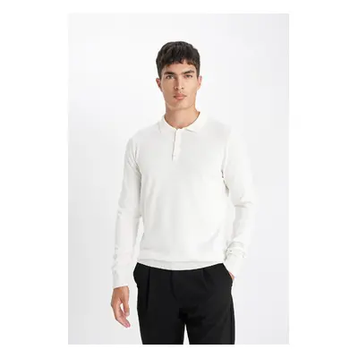 DEFACTO Standard Fit Polo Neck Sweater