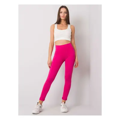 Női fukszia sport leggings