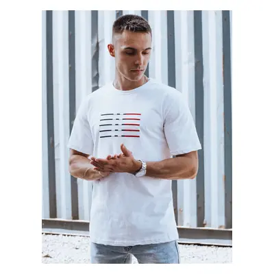 Dstreet White Men's T-Shirt