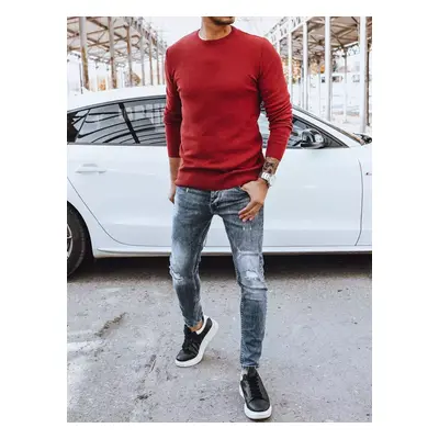 Men's Classic Burgundy Sweater Dstreet