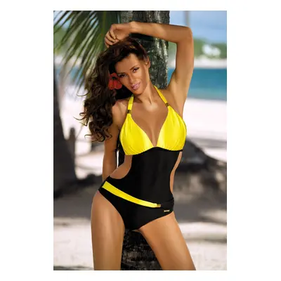 Swimwear Beatrix Nero-Primula M-337 (14) yellow-black