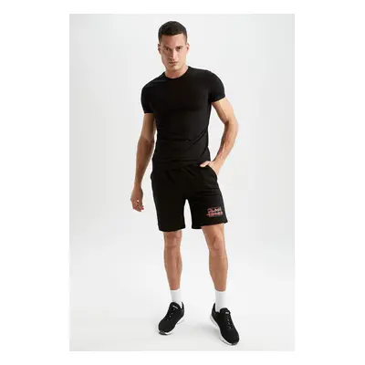 DEFACTO Slim Fit Thin Sweatshirt Fabric Short