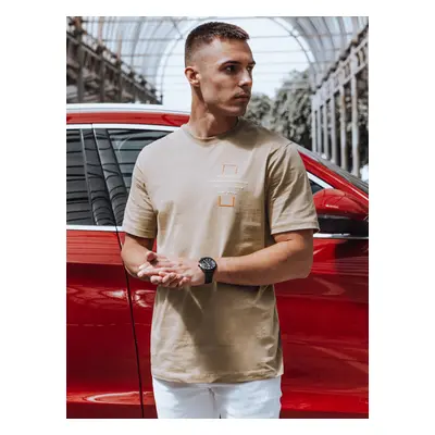 Men's Dstreet Camel T-Shirt