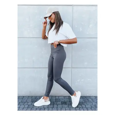 Women's leggings LOOK ME gray Dstreet